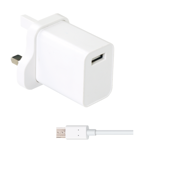 18W QC Micro-USB to USB-A Home charger UK