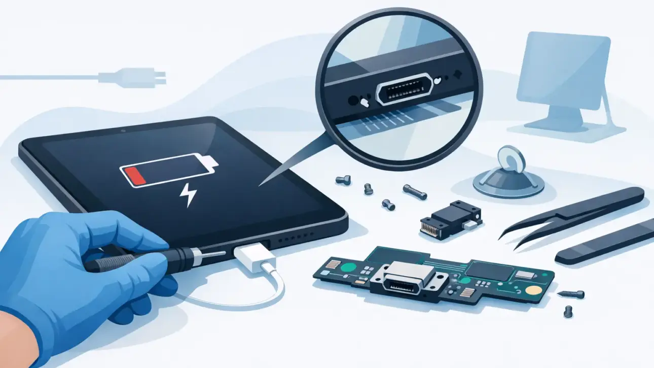 iPad charging port repair: what to expect