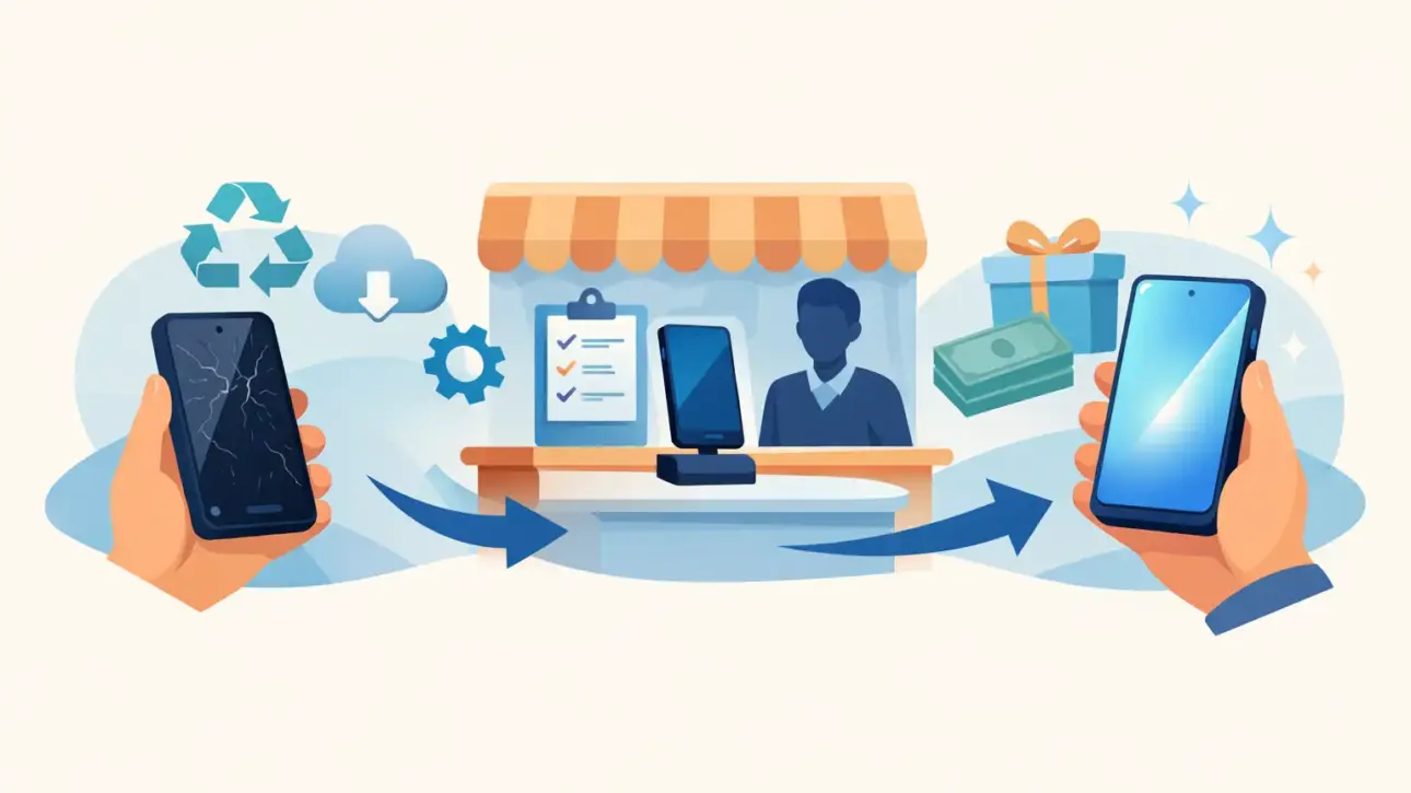How the Phone Trade In Process Works