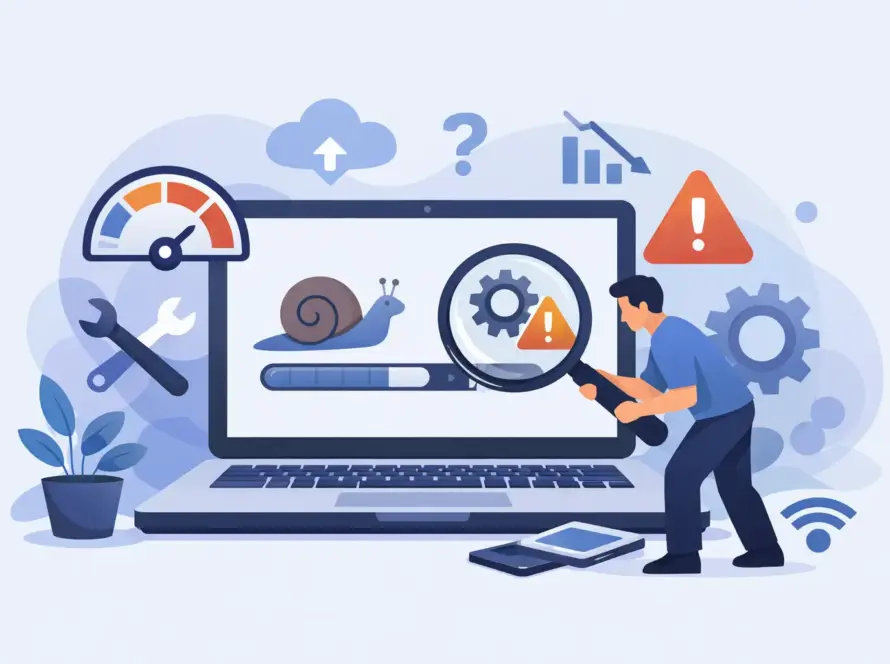 How to Troubleshoot Slow Laptop Performance