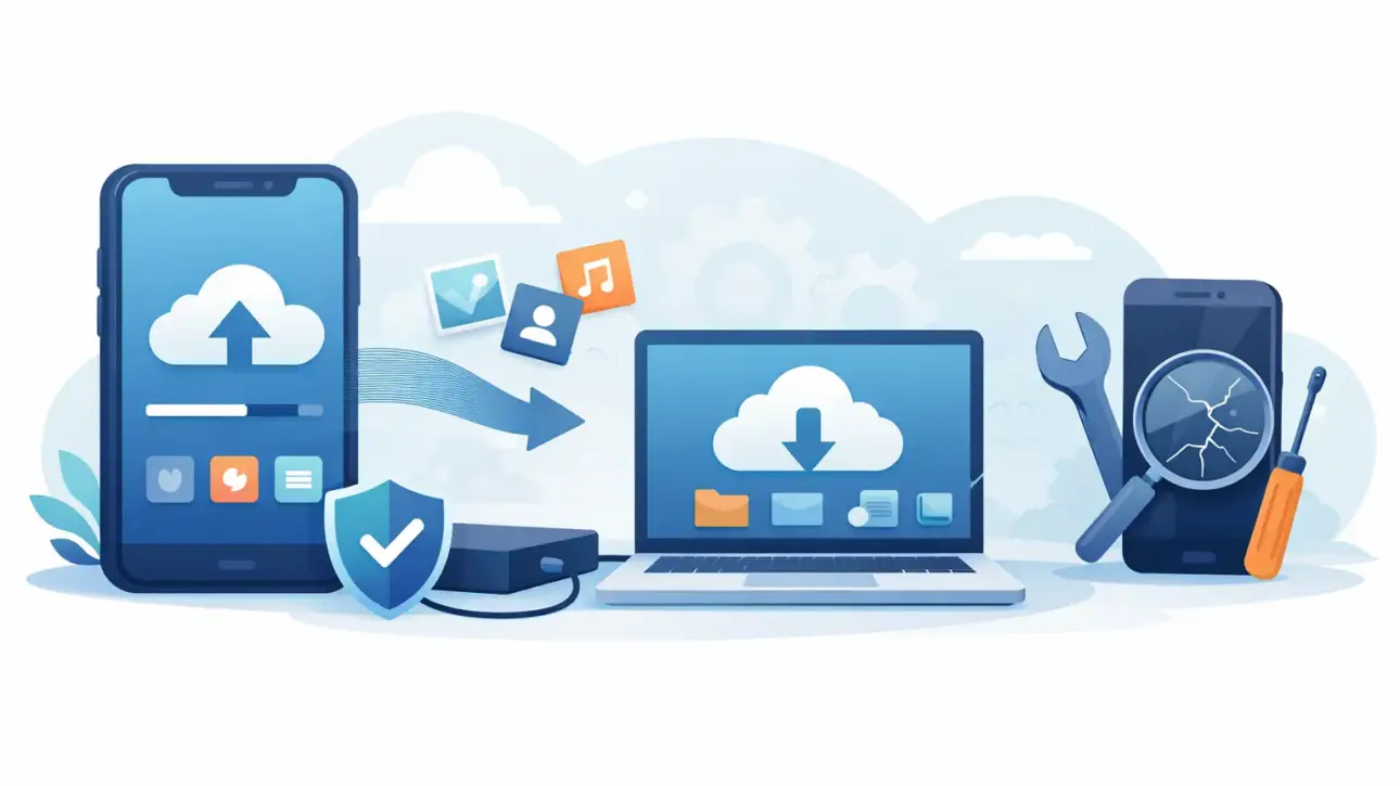 How to Back Up Phone Before Repair Safely