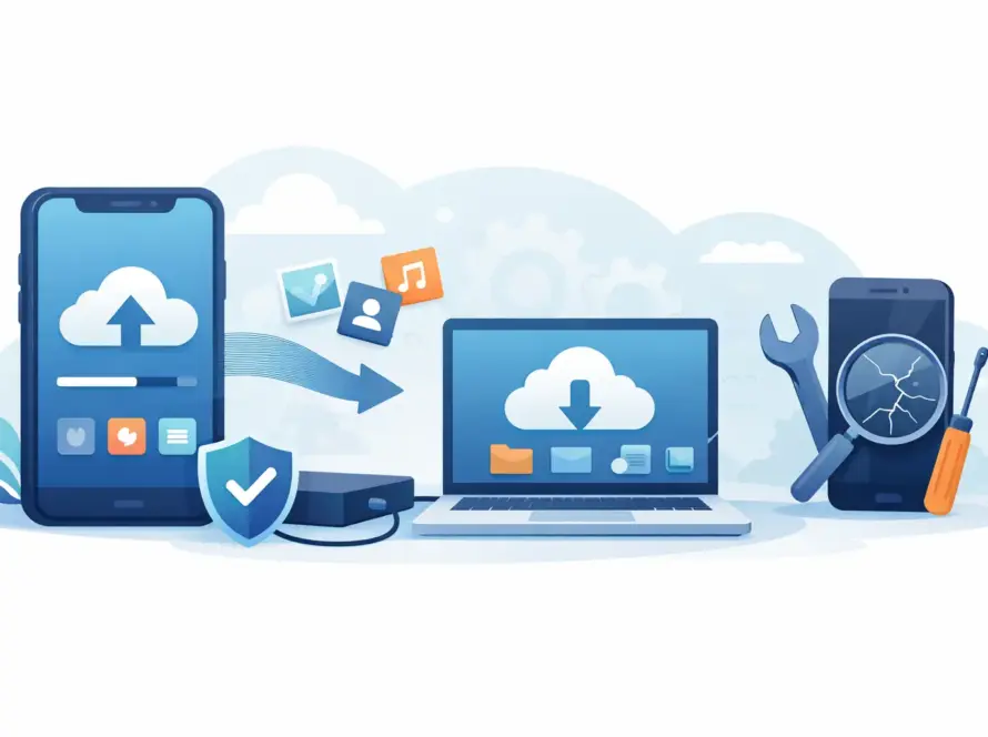 How to Back Up Phone Before Repair Safely