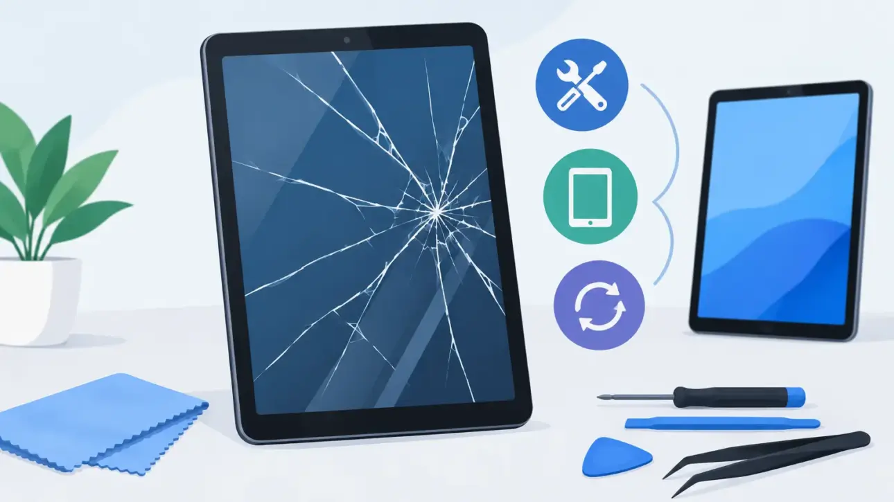 Can a Cracked Tablet Be Repaired? Your Options