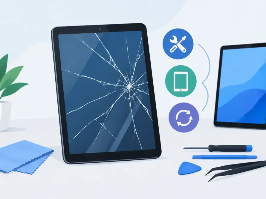 Can a Cracked Tablet Be Repaired? Your Options