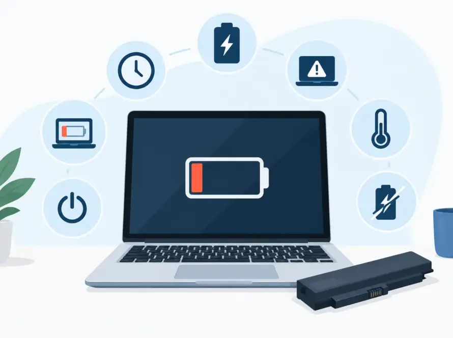 When to Replace Laptop Battery: 7 Clear Signs